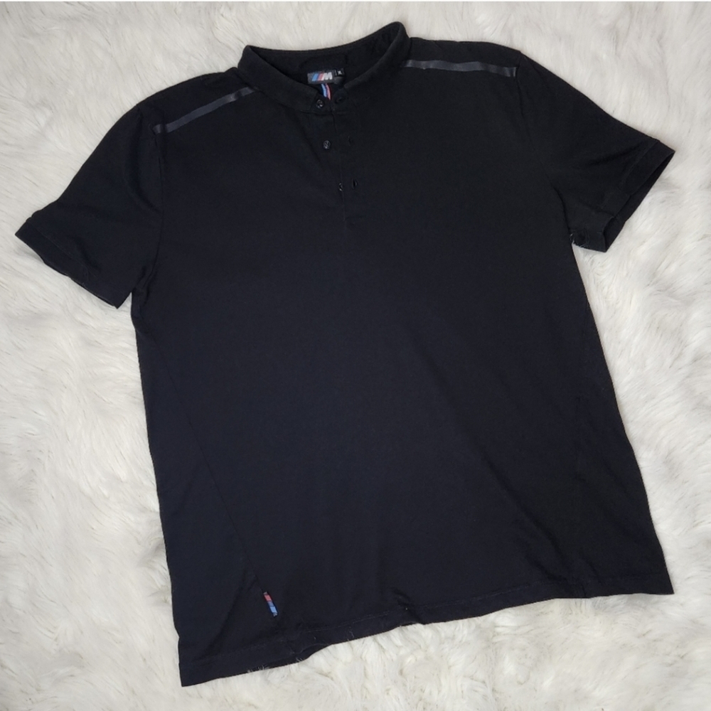 Mens Black BMW MSport Polo (XL) - Picture 1 of 8